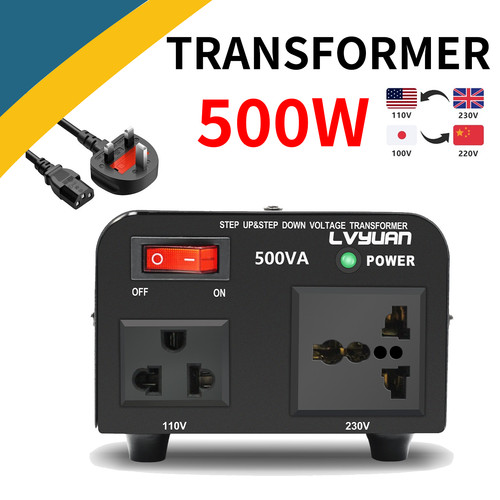 500w voltage transformer power - transformer,
