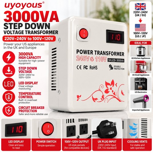 Uyoyous 3000va step down - 3000va,
